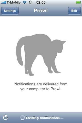 Prowl Push Notification